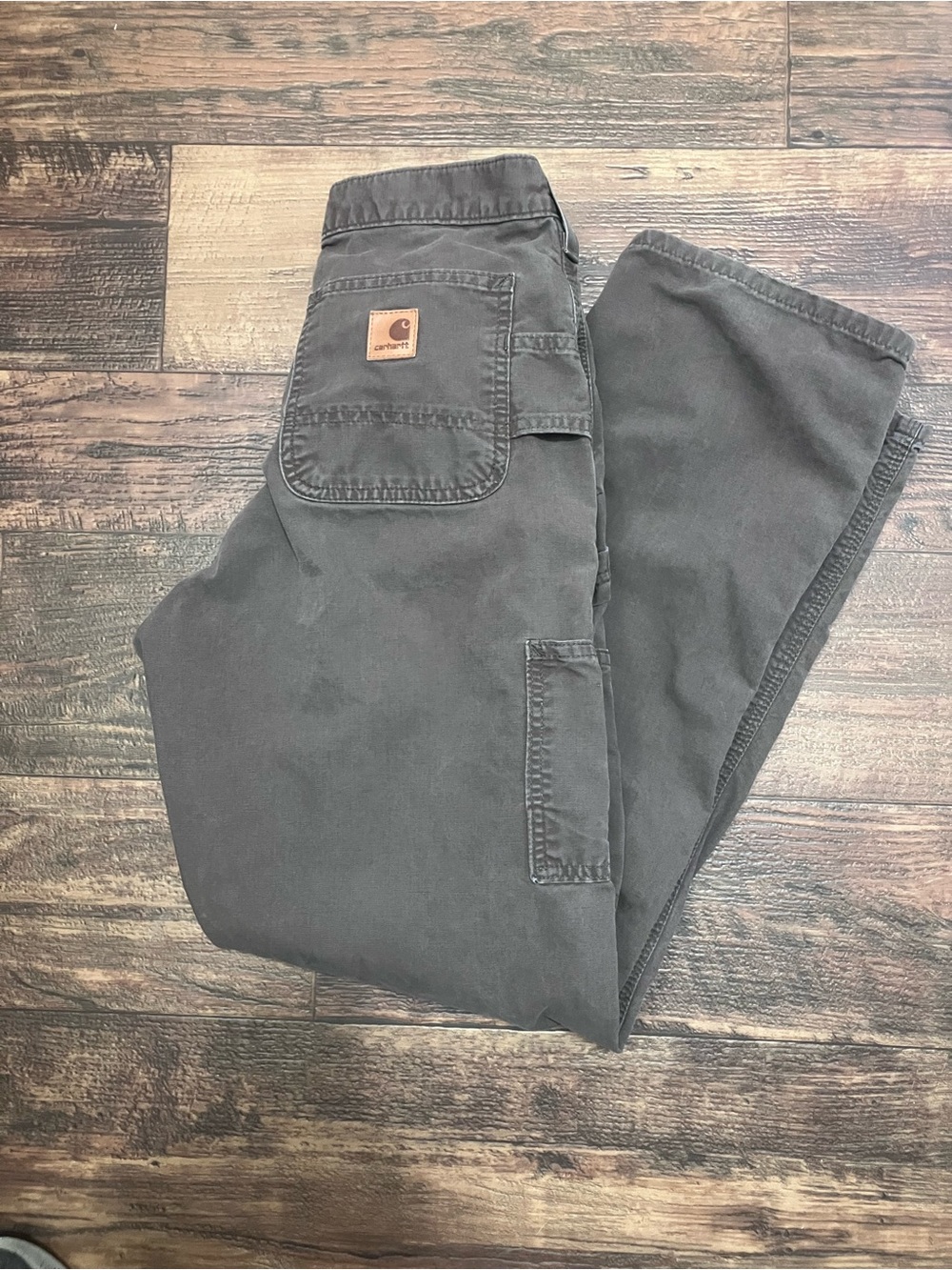 Carhartt Men's Dark Brown Cargo Work Pants